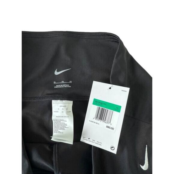Nike Swim Women's Essential 6" Kick Shorts Size XL Black - Picture 5 of 8